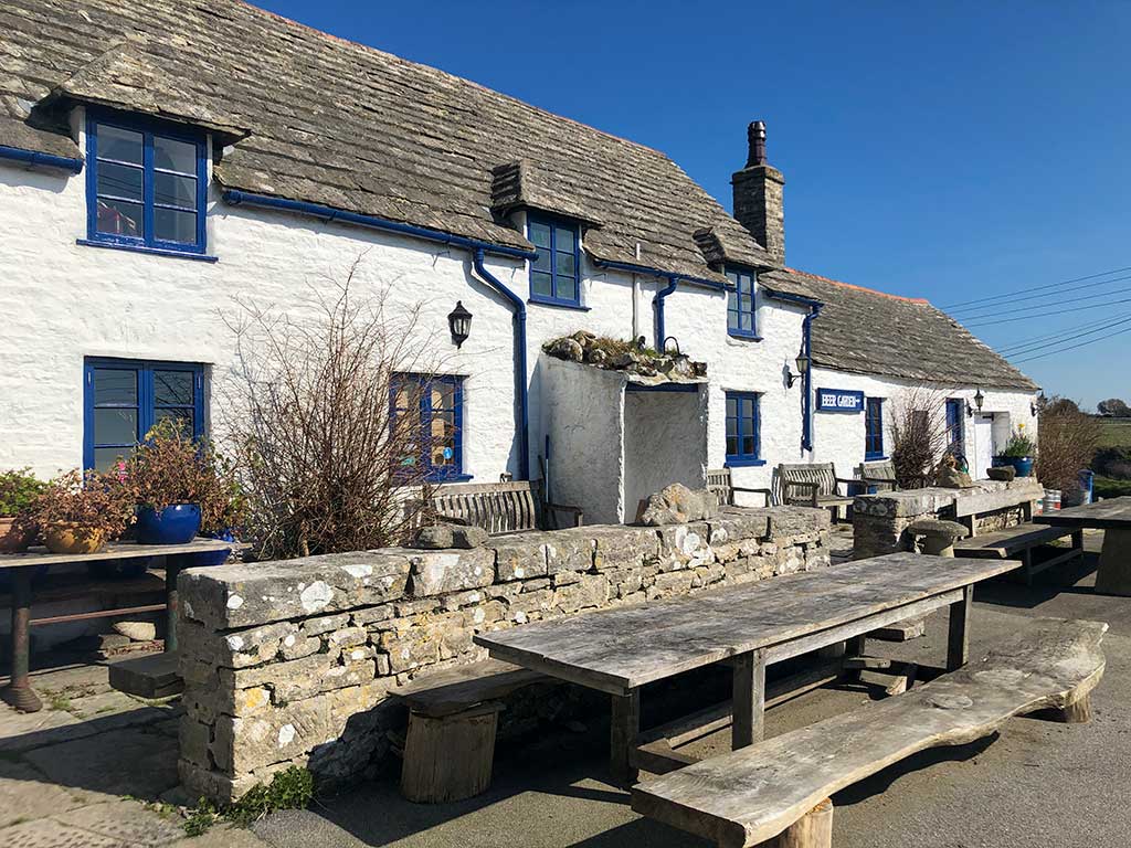 Square and Compass public house near Swanage