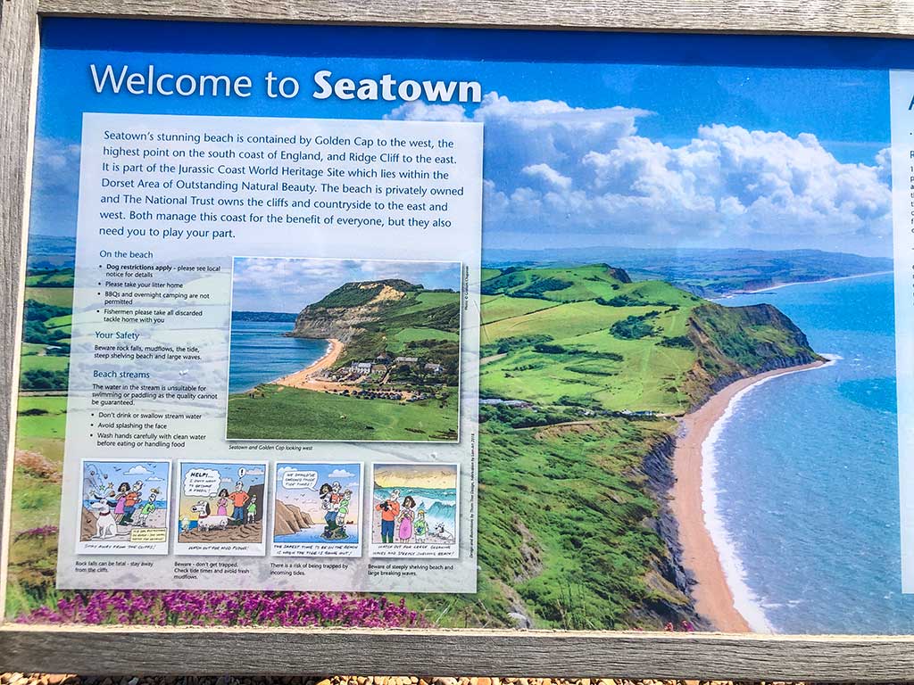 Welcome to Seatown visitor information board
