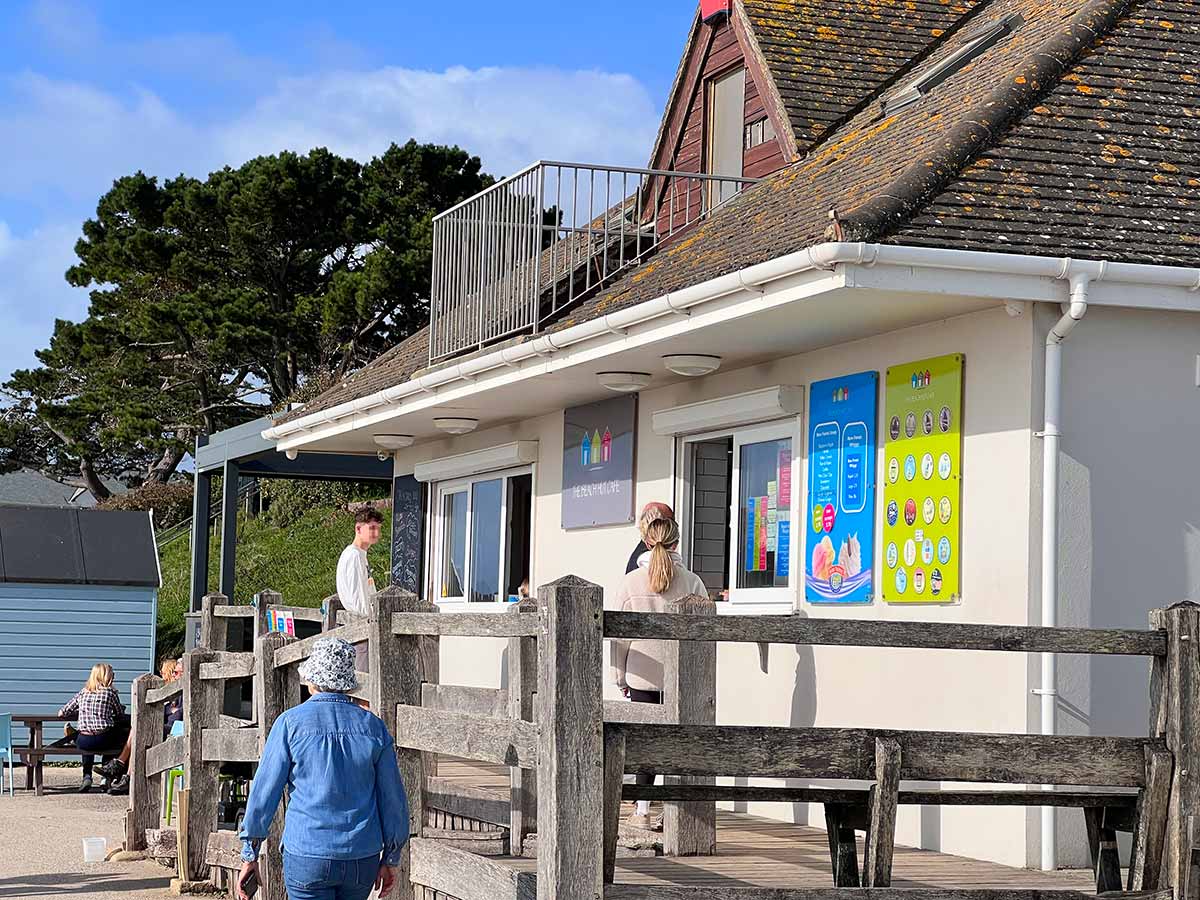 The Beach Hut Cafe at Friars Cliff