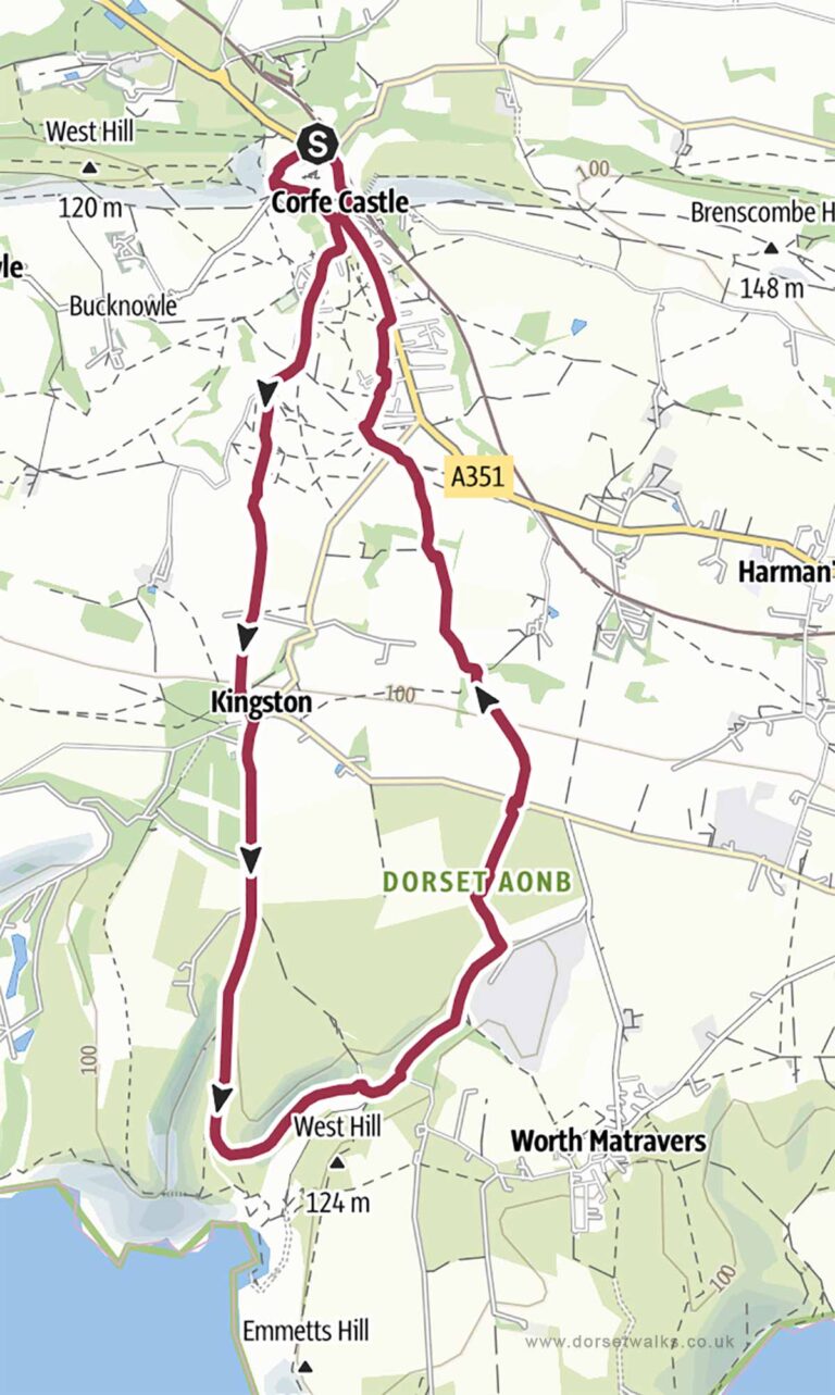 The Best Corfe Castle Walks Dorset Walks