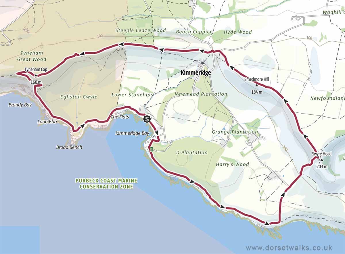 Kimmeridge Walks Dorset Walks
