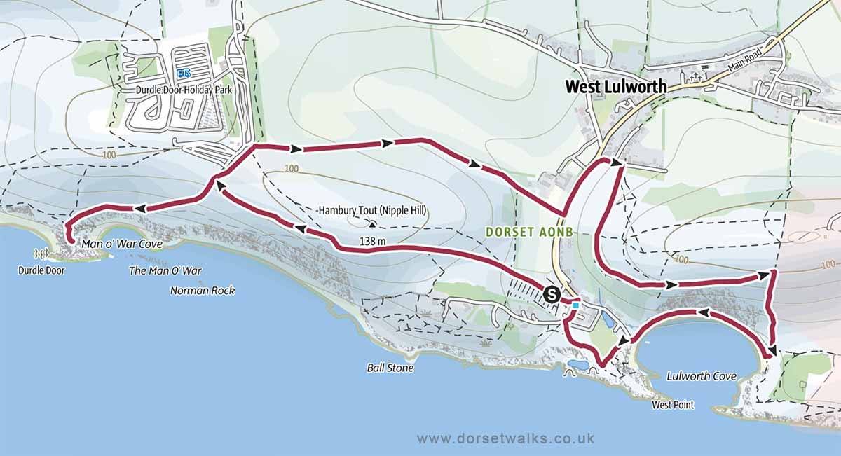 The Best Lulworth Cove Walks